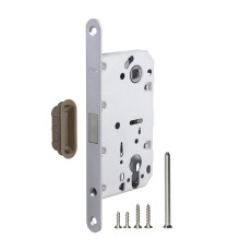 Корпус Fuaro (Фуаро) врезного замка MAGNM85C-50 (M85C-50) SSC сатинированный хром 