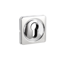 Накладка Fuaro (Фуаро) на цилиндр ESC.C.MSC/K.62 CP-8 хром (1 шт.) 