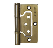 Петля Punto (Пунто) универсальная без врезки IN3200W AB (200-2B 75x2,5) бронза 