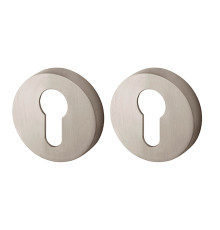 Накладка Armadillo (Армадилло) под цилиндр ET.R.URB52 (ET URB) SN-3 матовый никель/хром 