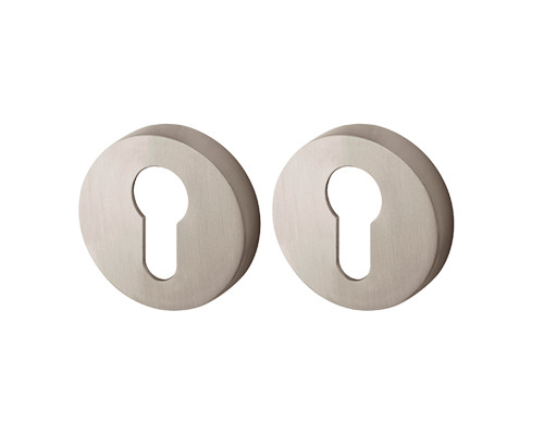 Накладка Armadillo (Армадилло) под цилиндр ET.R.URB52 (ET URB) SN-3 матовый никель/хром