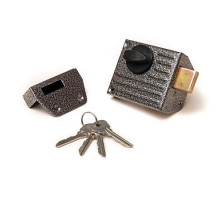 Замок Zenit (Зенит) накладной ЗН1-2.1 (серебро) 