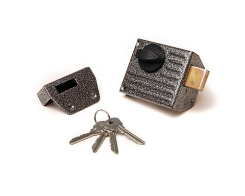 Замок Zenit (Зенит) накладной ЗН1-2.1 (серебро)