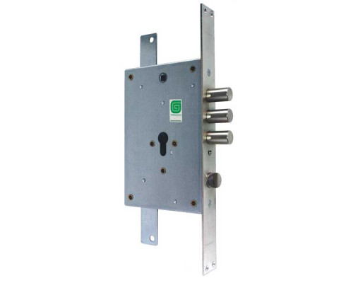 Корпус Guardian (Гардиан) врезного замка с защёлкой ЗВ 22.12 Т с тягами /123:129/