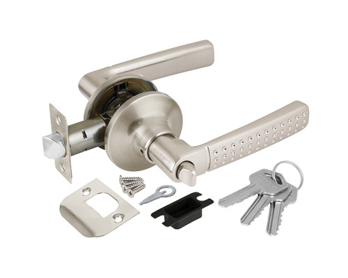 Ручка Punto (Пунто) защелка DK626 SN-ET (6026 SN-E) (кл./фик.) мат. никель