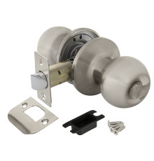 Ручка Ajax (Аякс) защелка DK682 SN-BK (6082 SN-B) (фик.) мат. никель 