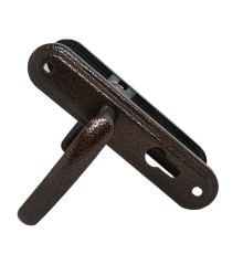 Ручка дверная Absolyute (Абсолют) на планке РФ1-55.08 (медь антик) 