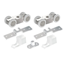 Комплект роликов Punto (Пунто) для раздвижных дверей SLD.SoftLine.SET.rollers/45-4 (Soft LINE 45/4) 