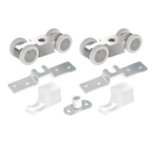 Комплект роликов Punto (Пунто) для раздвижных дверей SLD.SoftLine.SET.rollers/45-4 (Soft LINE 45/4) 