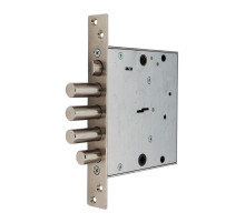 Замок Mettem (Меттэм) врезной сувальдный с защёлкой ЗВ9 144.0.0, 5 кл. (ключ 60 мм) 