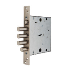 Замок Mettem (Меттэм) врезной сувальдный с защёлкой ЗВ9 144.0.0, 5 кл. (ключ 60 мм) 