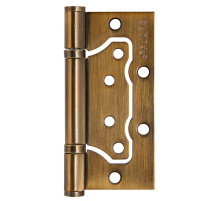 Петля Fuaro (Фуаро) универсальная без врезки IN4500W-BL CFB (500-2BB/BL 100x2,5) кофе глянец БЛИСТЕР 