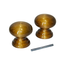 Ручка-кнопка veles (ВЕЛЕС) Палисандр 