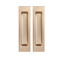 Ручка Punto (Пунто) для раздвижных дверей SH.SLQ152.010 (Soft LINE SLQ-010) SSG сатин.золото 