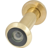 Глазок Armadillo (Армадилло) дверной противопожарный, оптика стекло DV-PRO 3/100-60/BR (DVG3) GP золото 