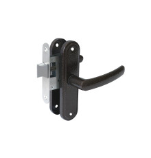 Защелка Absolyute (Абсолют) врезная ЗЩ1-45А (черный) 