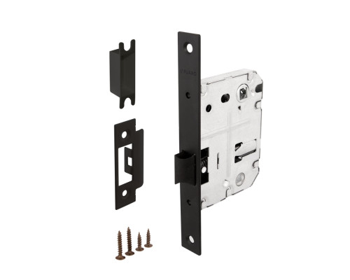 Защелка Fuaro (Фуаро) врезная PLASTP72-50 (P72-50) BL черный