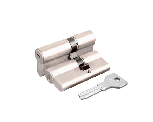 Цилиндровый Cisa (Чиза) механизм ASIX OE300-17.12 (80 мм/25+10+45), НИКЕЛЬ