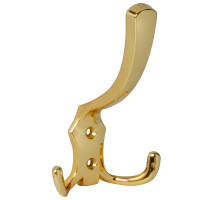 Крючок Ajax (Аякс) настенный MB-K-003 PB золото 