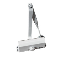 Доводчик Dorma (Дорма) дверной TS 77 EN4, с рычажной тягой, белый (DIY) 