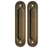 Ручка Armadillo (Армадилло) для раздвижных дверей SH.CL152.010 (SH010/CL) OB-13 античная бронза 