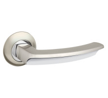 Ручка Fuaro (Фуаро) раздельная R.AR54.ALFA (ALFA AR) 140mm SN/CP-3 матовый никель/хром 