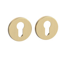 Накладка Punto (Пунто) под цилиндр ET.R.EST.R52 SSG-39 сатинированное золото 