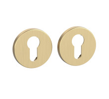 Накладка Punto (Пунто) под цилиндр ET.R.EST.R52 SSG-39 сатинированное золото 