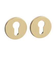 Накладка Punto (Пунто) под цилиндр ET.R.EST.R52 SSG-39 сатинированное золото 