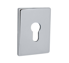 Накладка Fuaro (Фуаро) на цилиндр ESC.C.RL/K.486 (ESC 486-C RL) СР хром (1 шт.) 