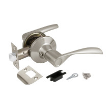 Ручка Ajax (Аякс) защелка DK610 SN-PS (6010 SN-P) (без фик.) мат. никель 