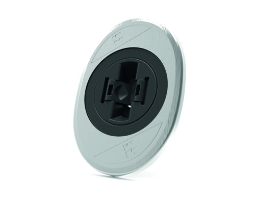 Накладка Mottura (Моттура) на замок 3D KEY, внутренняя 95.503B0 /глубина 10 (Мат. хром), 1 шт