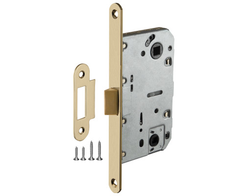 Защелка Ajax (Аякс) врезная PLASTLP96WC-50 SSG сатин.золото