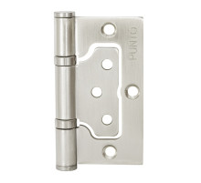 Петля Punto (Пунто) универсальная без врезки IN3200W PN (200-2B 75x2,5) мат. никель 