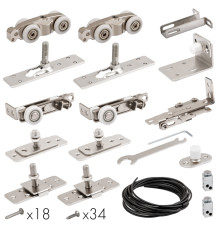 Комплект Armadillo (Армадилло) для телескопического открывания SLD.Comfort-PRO.SET5.telescope/80 (Comfort - PRO SET 5) 