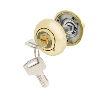 Ручка поворотная Ajax (Аякс) с фиксацией ключом BK6.FIX.JR GP-5 золото 