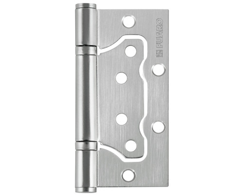 Петля Fuaro (Фуаро) универсальная без врезки IN4500W-BL SC (500-2BB/BL 100x2,5) матовый хром БЛИСТЕР