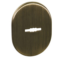 Накладка Fuaro (Фуаро) на сувальдный замок ESC.S.SF/OV.475 (ESC 475) AB зелёная бронза 