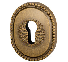 Накладка Armadillo (Армадилло) на цилиндр ESC.C.CL/OV (ET-DEC CL) OB-13 античная бронза 