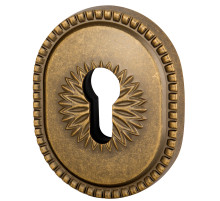 Накладка Armadillo (Армадилло) на цилиндр ESC.C.CL/OV (ET-DEC CL) OB-13 античная бронза 