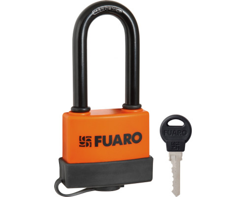 Замок Fuaro (Фуаро) навесной PL-WEATHER-3660 LS 3key (PL-3660 LS) удл. дужка, англ. /блистер
