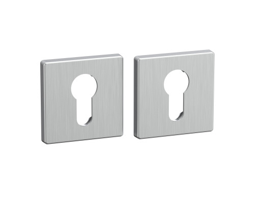 Накладка Punto (Пунто) под цилиндр ET.K.EST.Q52 SSC-16 сатинированный хром