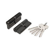 Цилиндровый Fuaro (Фуаро) механизм (200 ZA/80) 2000ZAKey80(35+10+35) BL черный 5Key 