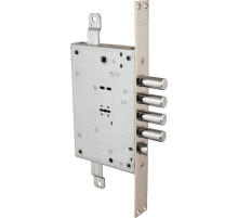 Замок Mottura (Моттура) врезной сувальдный с защёлкой 52.771 (универсальный), без накл. 