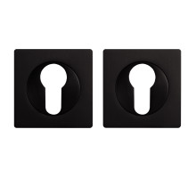 Накладка Ajax (Аякс) под цилиндр ET.K.JK51 (ET JK) BL-24 черный 