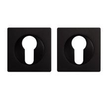 Накладка Ajax (Аякс) под цилиндр ET.K.JK51 (ET JK) BL-24 черный 