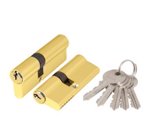 Цилиндровый Ajax (Аякс) механизм (AX100/70) AX1000Key70 (30+10+30) PB латунь 