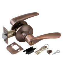 Ручка Punto (Пунто) защелка DK620 AC-ET (6020 AC-E) (кл./фик.) медь 