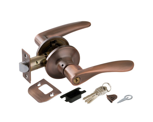 Ручка Punto (Пунто) защелка DK620 AC-ET (6020 AC-E) (кл./фик.) медь