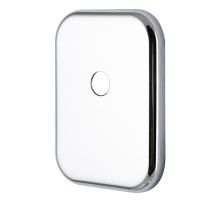 Декоративная Armadillo (Армадилло) Квадратная накладка на цилиндр со штоком BK-DEC SQ (ATC Protector 1) CP-8 Хром 